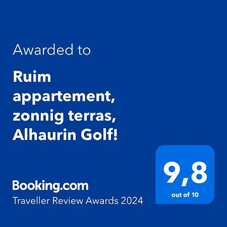 Ruim Appartement, Zonnig Terras, Alhaurin Golf! Альхаурин-эль-Гранде Экстерьер фото